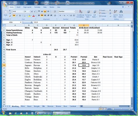 sports betting spreadsheet|Sports Betting Functions for Excel .